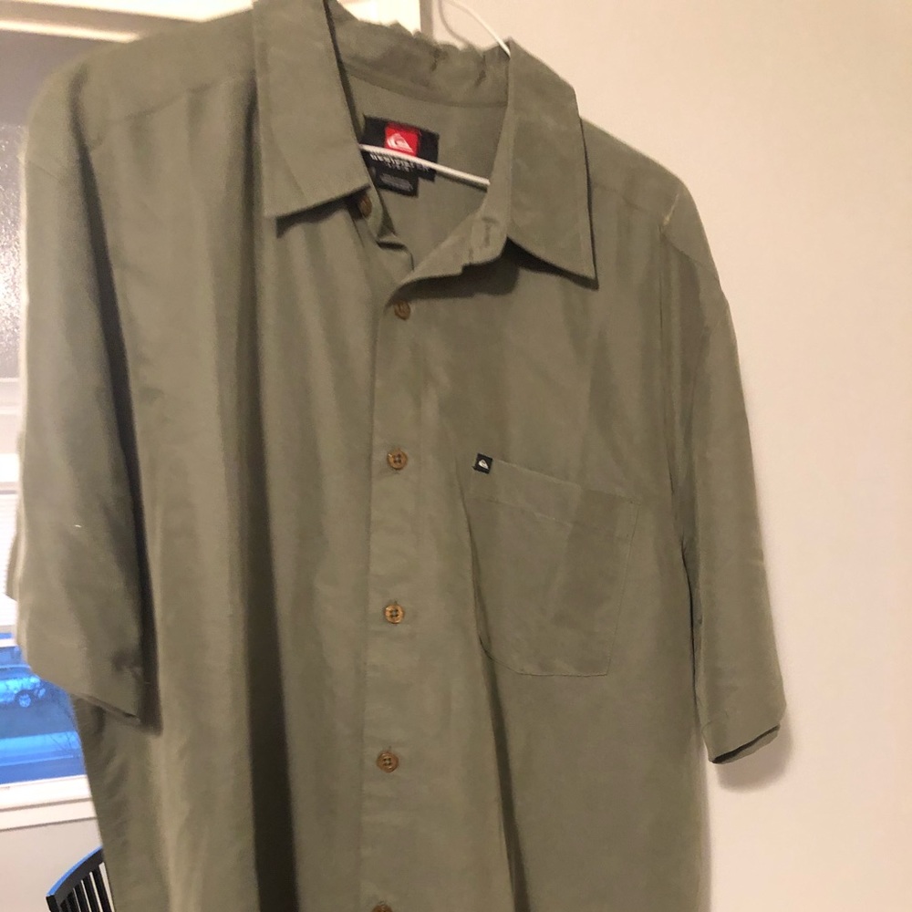 Suede style button up